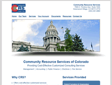 Tablet Screenshot of crsofcolorado.com